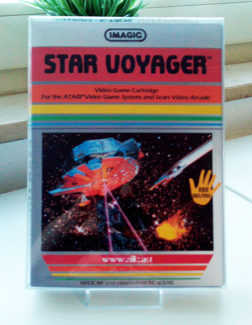 Jeu ATARI 2600 Star Voyager - Imagic 1982, Complet En Boîte, Version PAL, Occasion